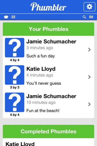 Phumbler Screenshot